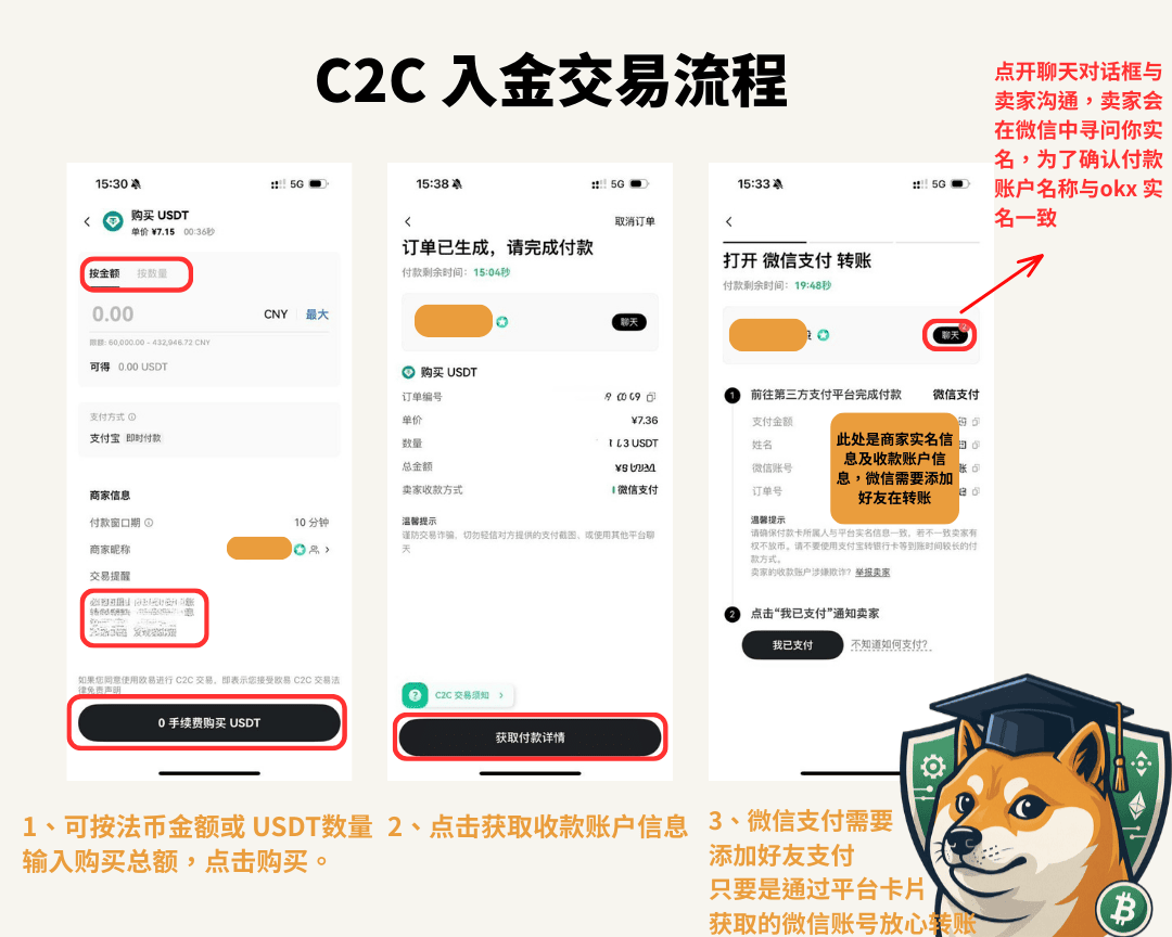 2025 OKX 入金/充值 :手把手教你如何在 OKX 入金/充值并获取手续费减免 - 第14張圖