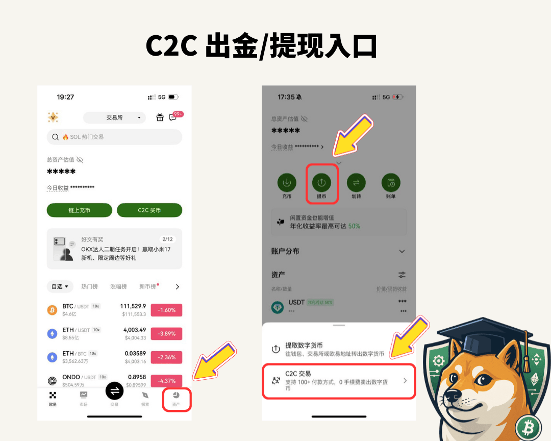 2025 OKX出金/提现终极指南:告别冻卡,安全出金全攻略! - 第3張圖
