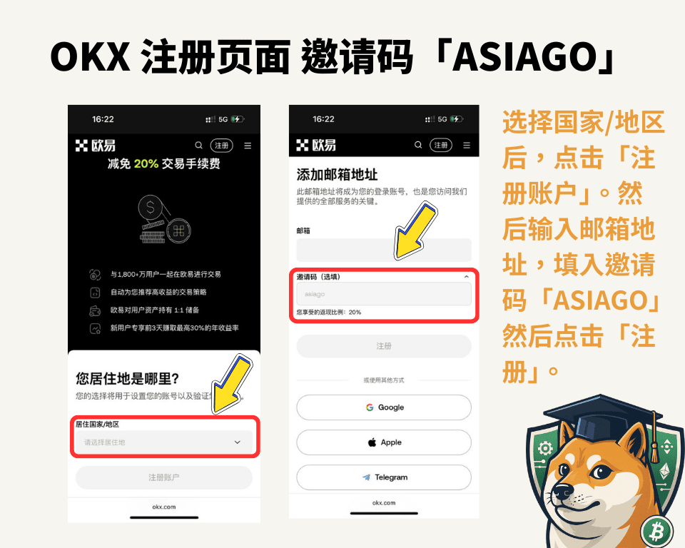 2025 最新|输入 OKX 欧易推荐邀请码【ASIAGO】立享 20% 手续费折扣 - 第1張圖