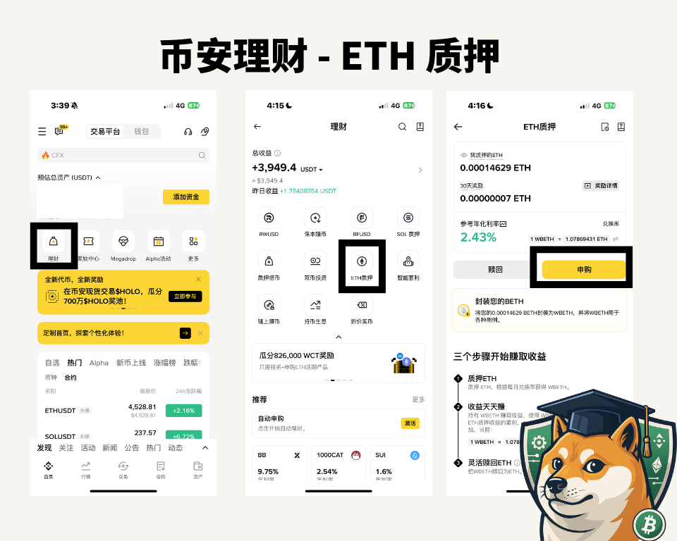 2025 最新|币安理财产品全攻略,持有加密货币也能打造被动收入 - 第8張圖