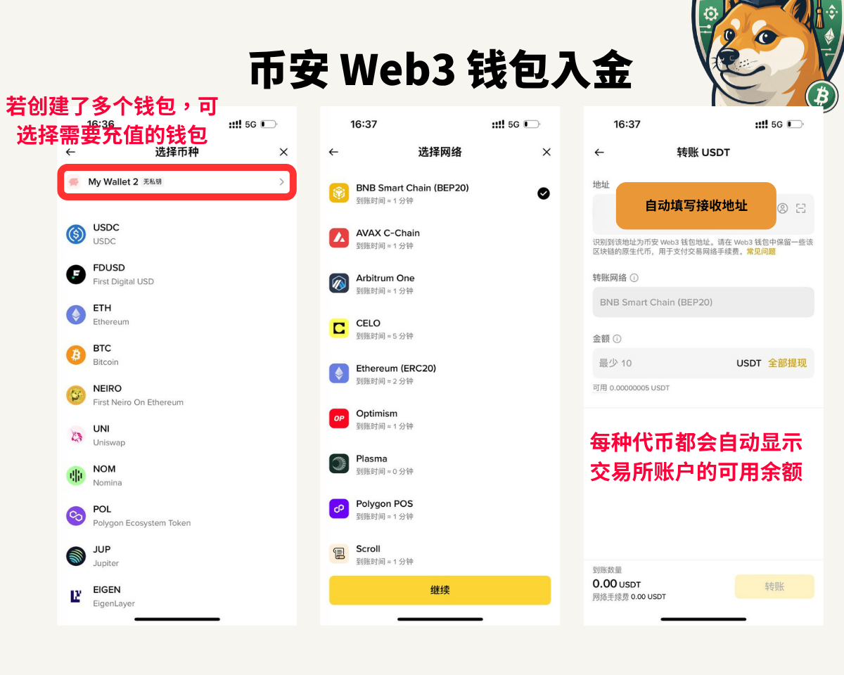 2025 币安Web3钱包全新升级:新手攻略、进阶玩法及福利领取方式 - 第13張圖