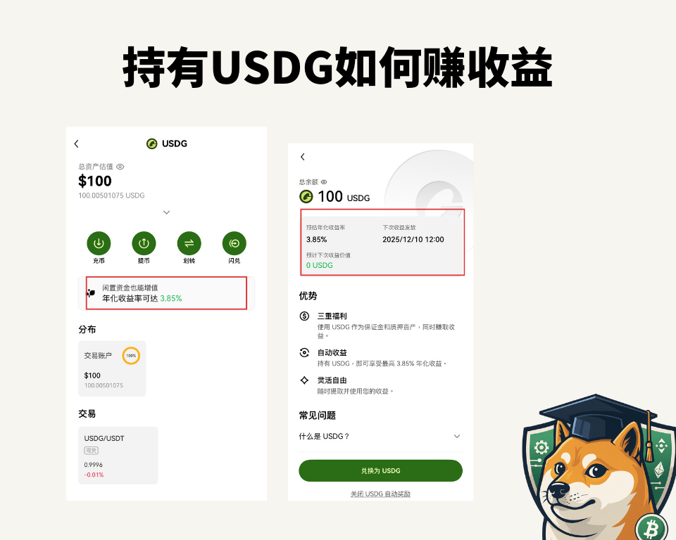 2025最新｜USDG全攻略：欧易买币教学与赚币指南
