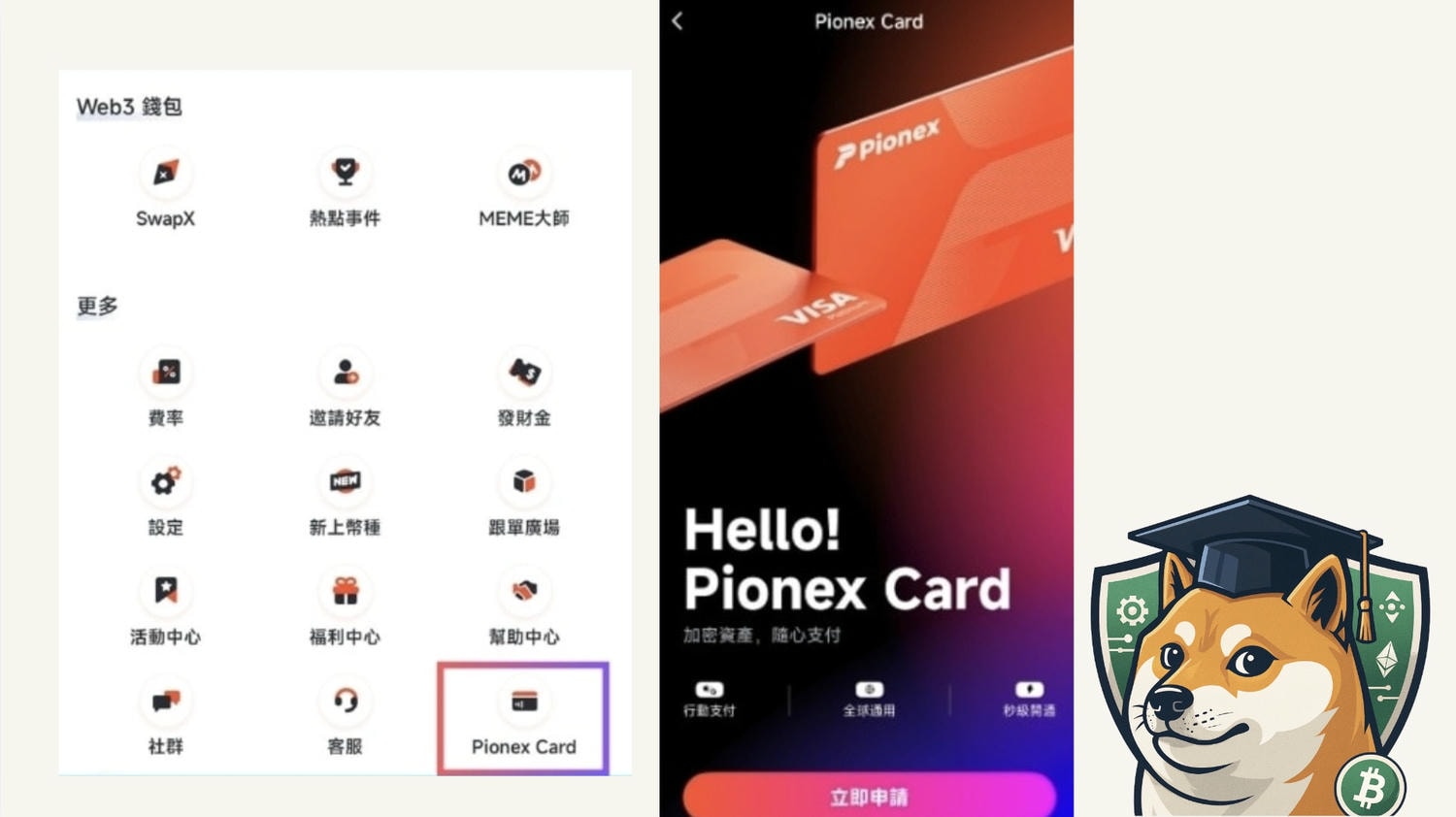 2026最新｜派网信用卡 Pionex Card 全解析：申请、入金、绑定及返现机制一次搞懂