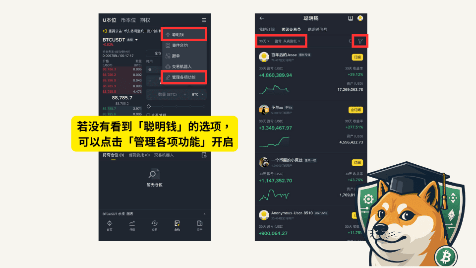 币安合约聪明钱是什么?合约仓位跟踪、ROI指标、优质交易员筛选实操指南 - 第1張圖 币安合约聪明钱是什么?合约仓位跟踪、ROI指标、优质交易员筛选实操指南